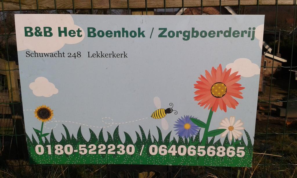 לינה וארוחת בוקר Lekkerkerk Het Boenhok Logies מראה חיצוני תמונה